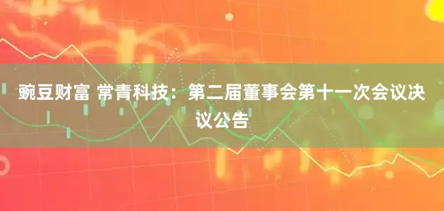 豌豆财富 常青科技：第二届董事会第十一次会议决议公告